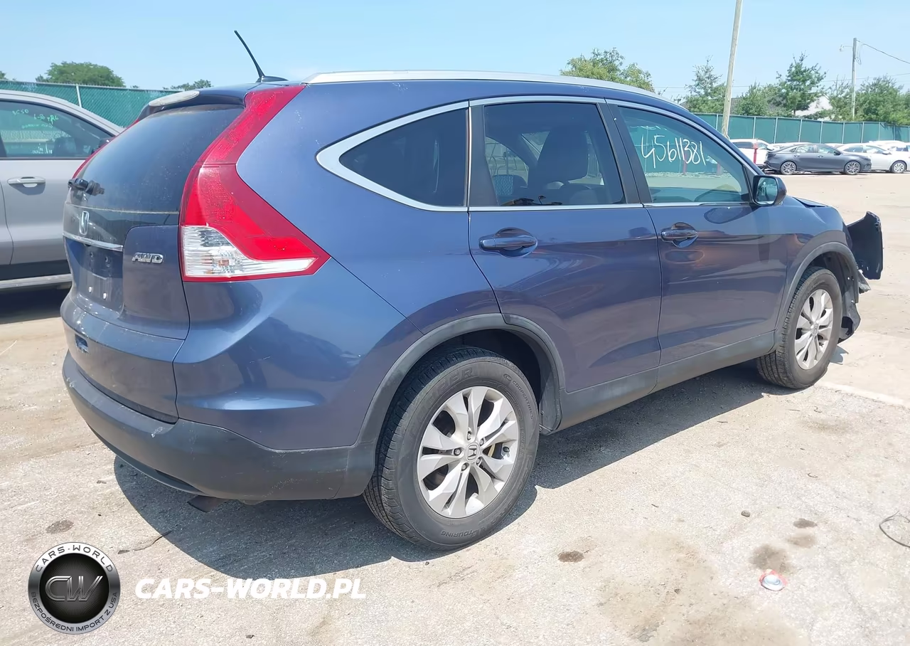 2013 Honda Cr-V Ex-L VIN:2HKRM4H72DH676513 - 4