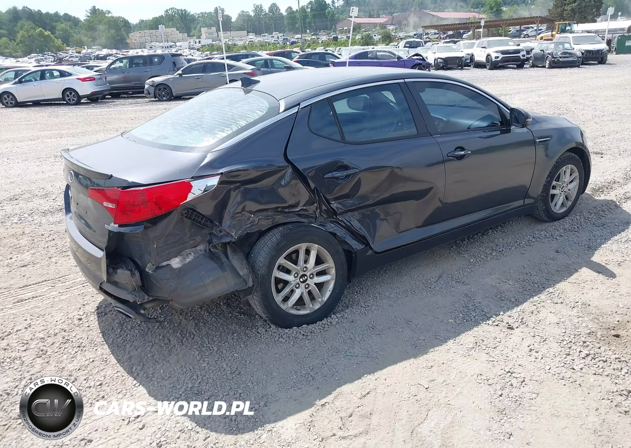 2011 Kia Optima Lx VIN:KNAGM4A79B5170446 - 4