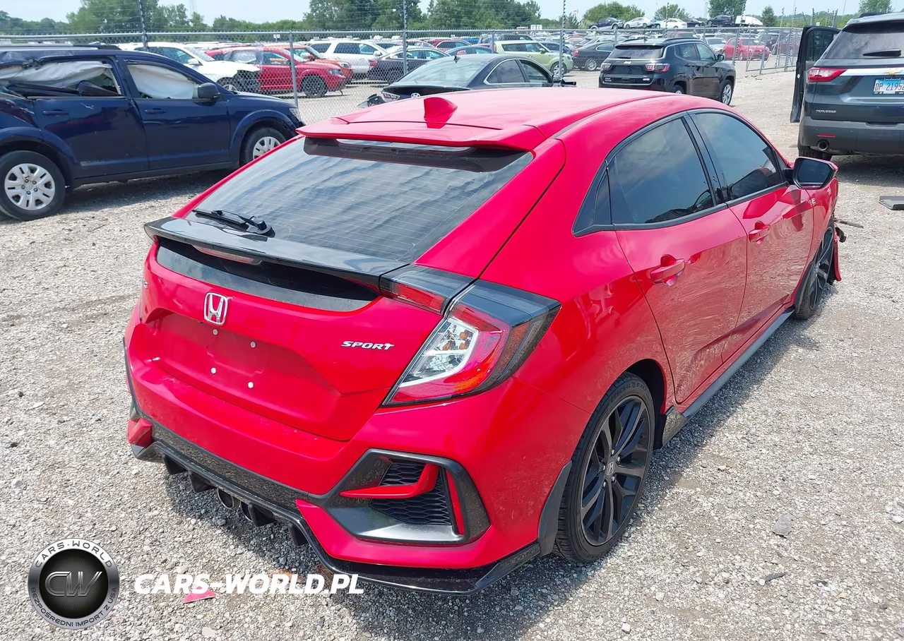 2020 Honda Civic Sport VIN:SHHFK7H40LU204256 - 4