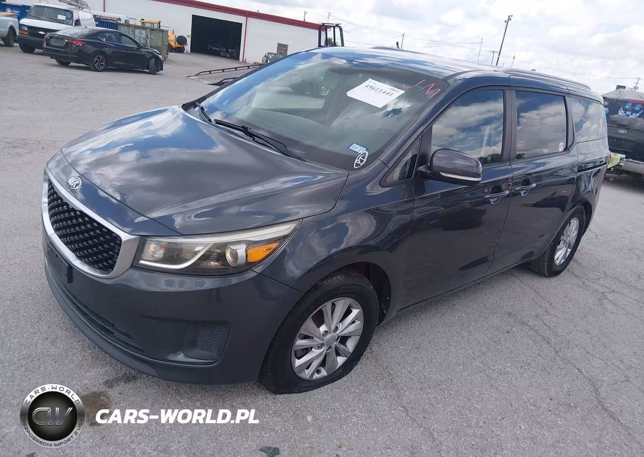 2016 Kia Sedona Lx VIN:KNDMB5C19G6086008 - 2