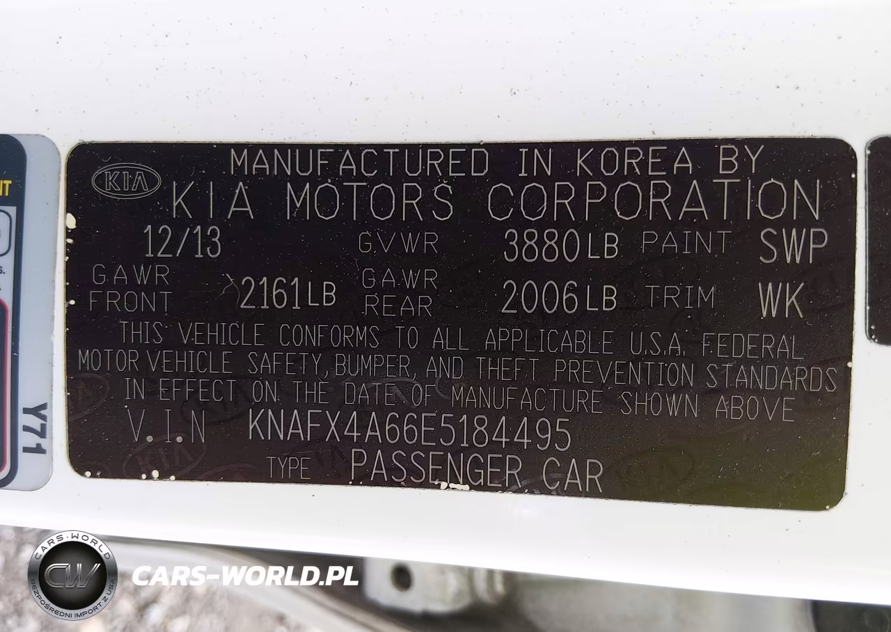 2014 Kia Forte Lx VIN:KNAFX4A66E5184495 - 9
