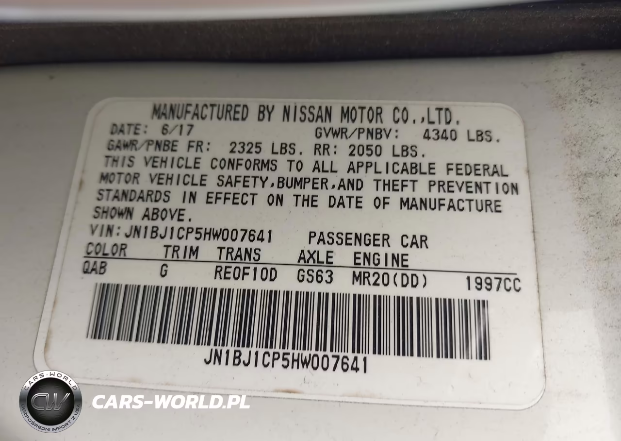 2017 Nissan Rogue Sport Sv VIN:JN1BJ1CP5HW007641 - 9
