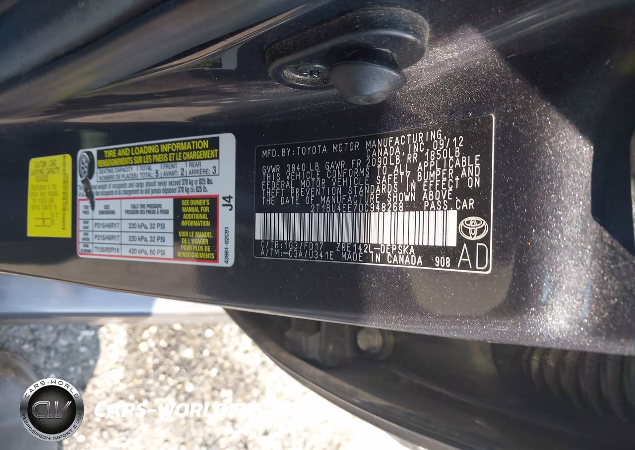 2013 Toyota Corolla S VIN:2T1BU4EE7DC948268 - 9