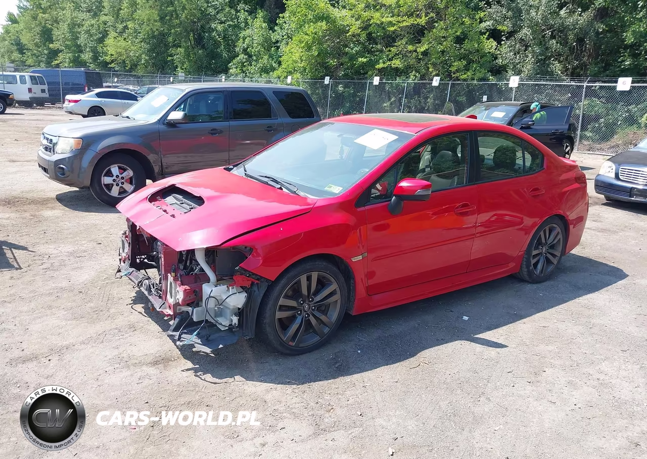 2016 Subaru Wrx Limited VIN:JF1VA1L69G9806021 - 2