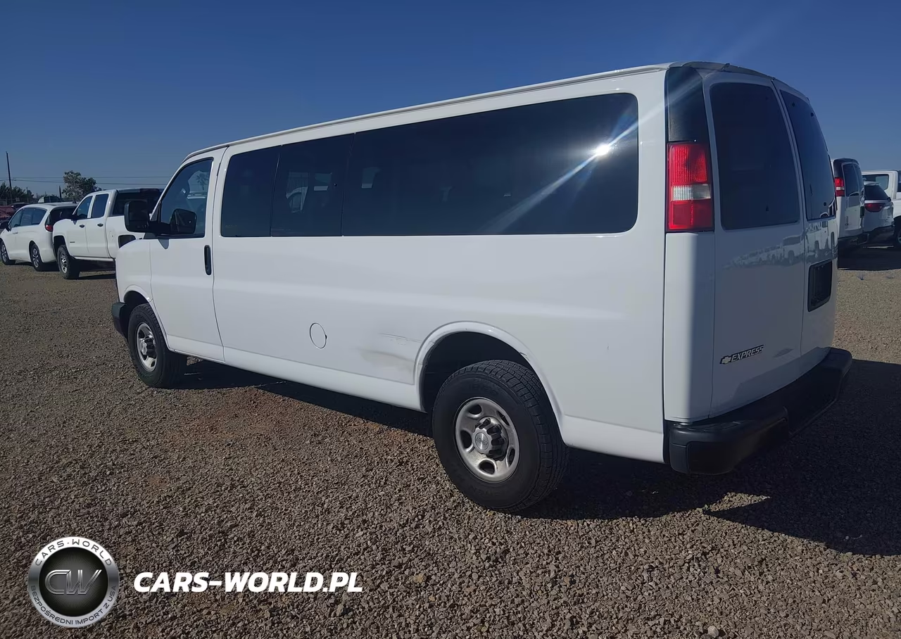 2020 Chevrolet Express Passenger Rwd 3500 Extended Wheelbase Ls VIN:1GAZGNFG4L1116894 - 3