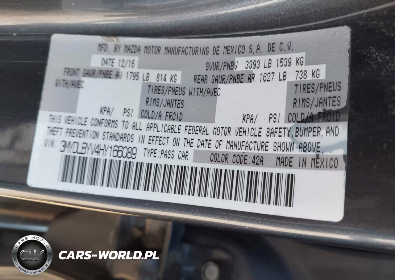 2017 Toyota Yaris Ia VIN:3MYDLBYV4HY166089 - 9