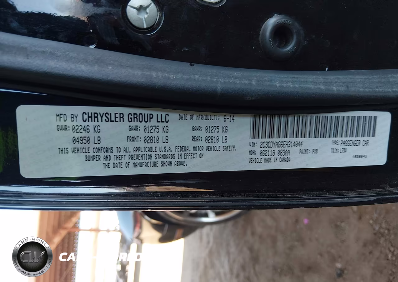 2014 Dodge Challenger Sxt VIN:2C3CDYAG6EH314044 - 9