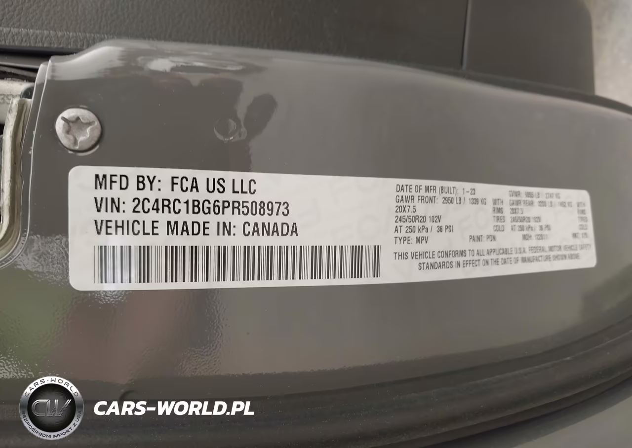 2023 Chrysler Pacifica Touring L VIN:2C4RC1BG6PR508973 - 9
