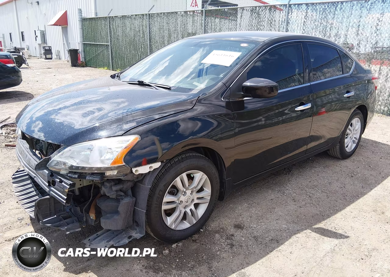2015 Nissan Sentra Sv VIN:3N1AB7AP2FL687869 - 2