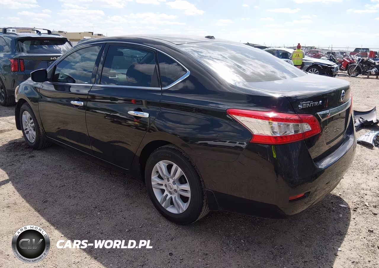 2015 Nissan Sentra Sv VIN:3N1AB7AP2FL687869 - 3