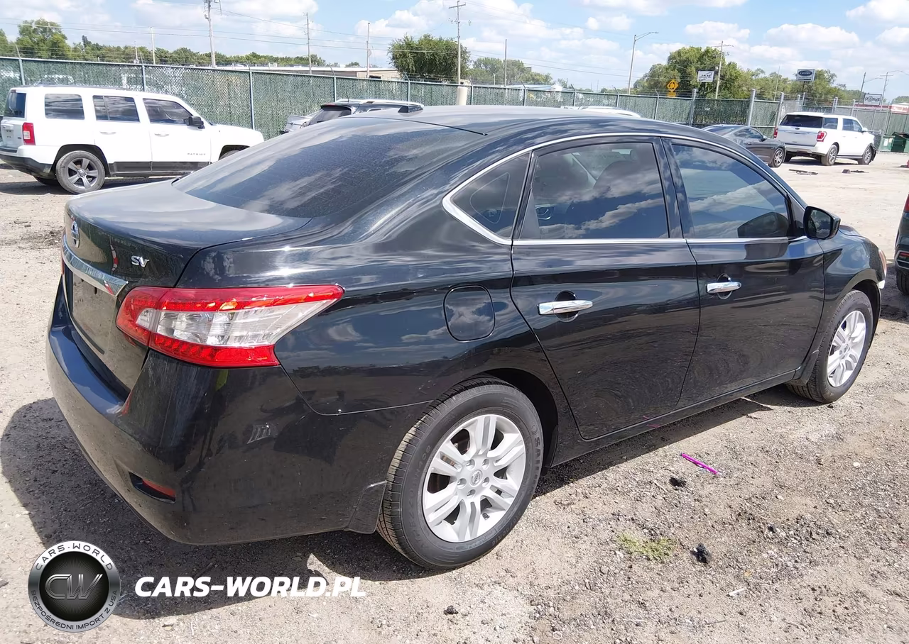 2015 Nissan Sentra Sv VIN:3N1AB7AP2FL687869 - 4