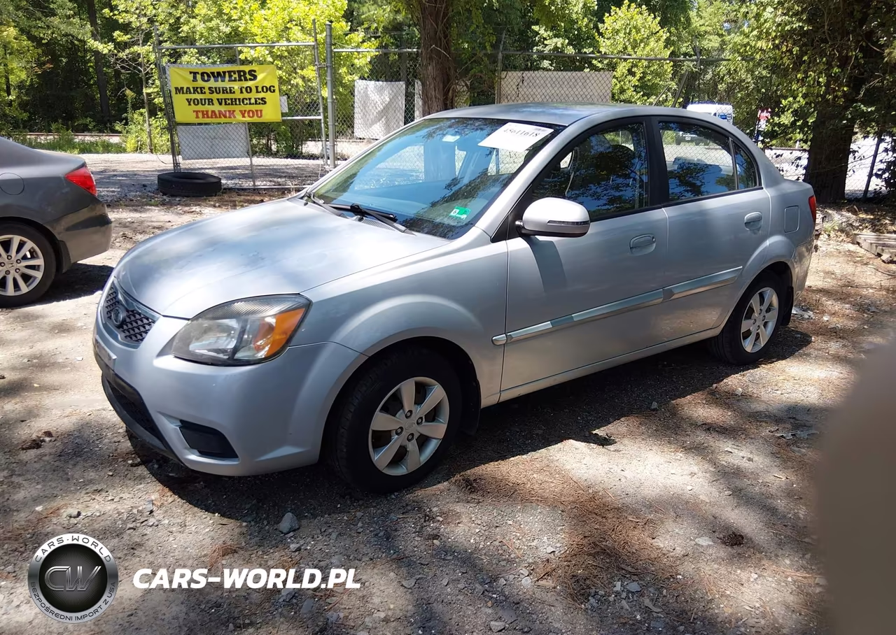 2011 Kia Rio Lx VIN:KNADH4A3XB6949045 - 2