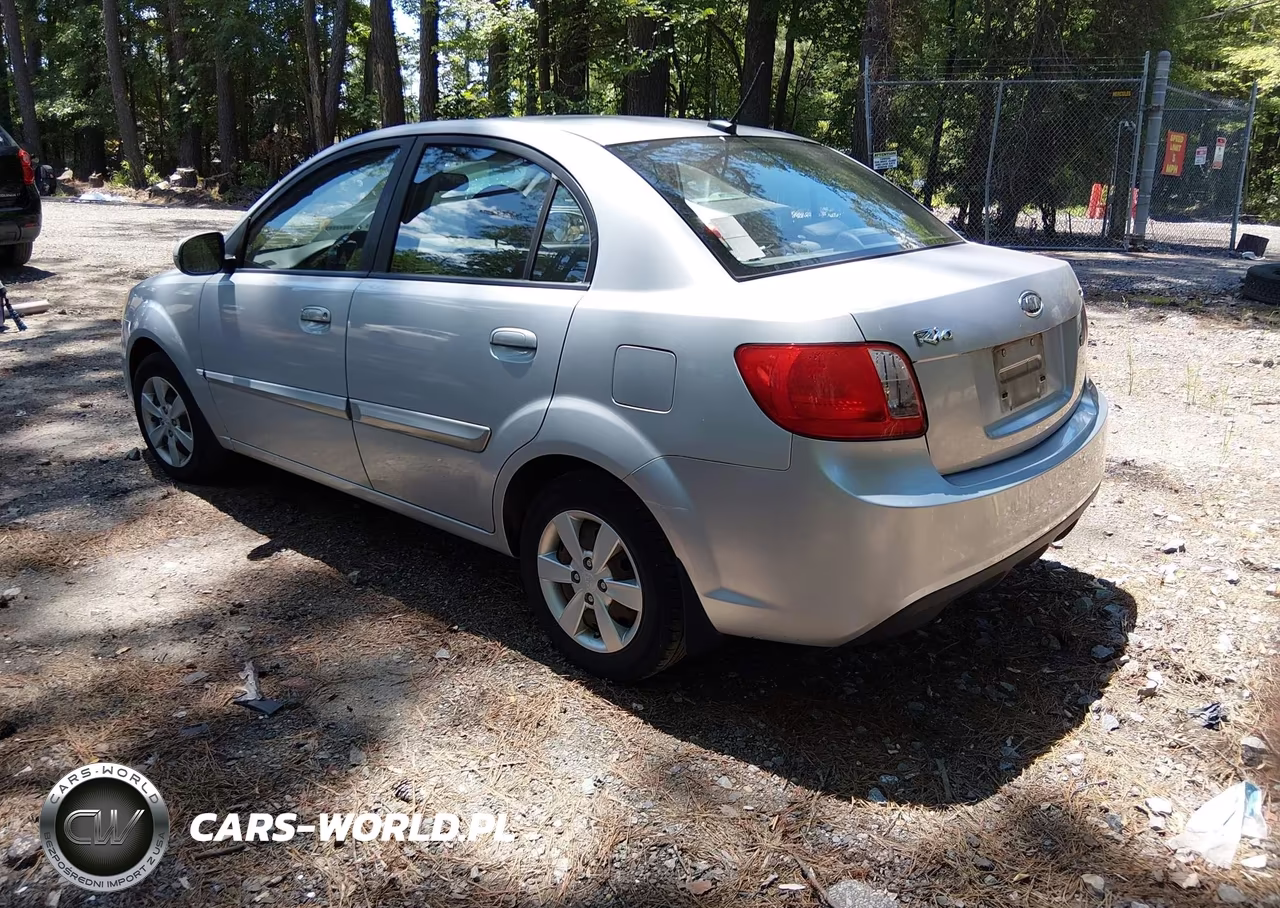 2011 Kia Rio Lx VIN:KNADH4A3XB6949045 - 3