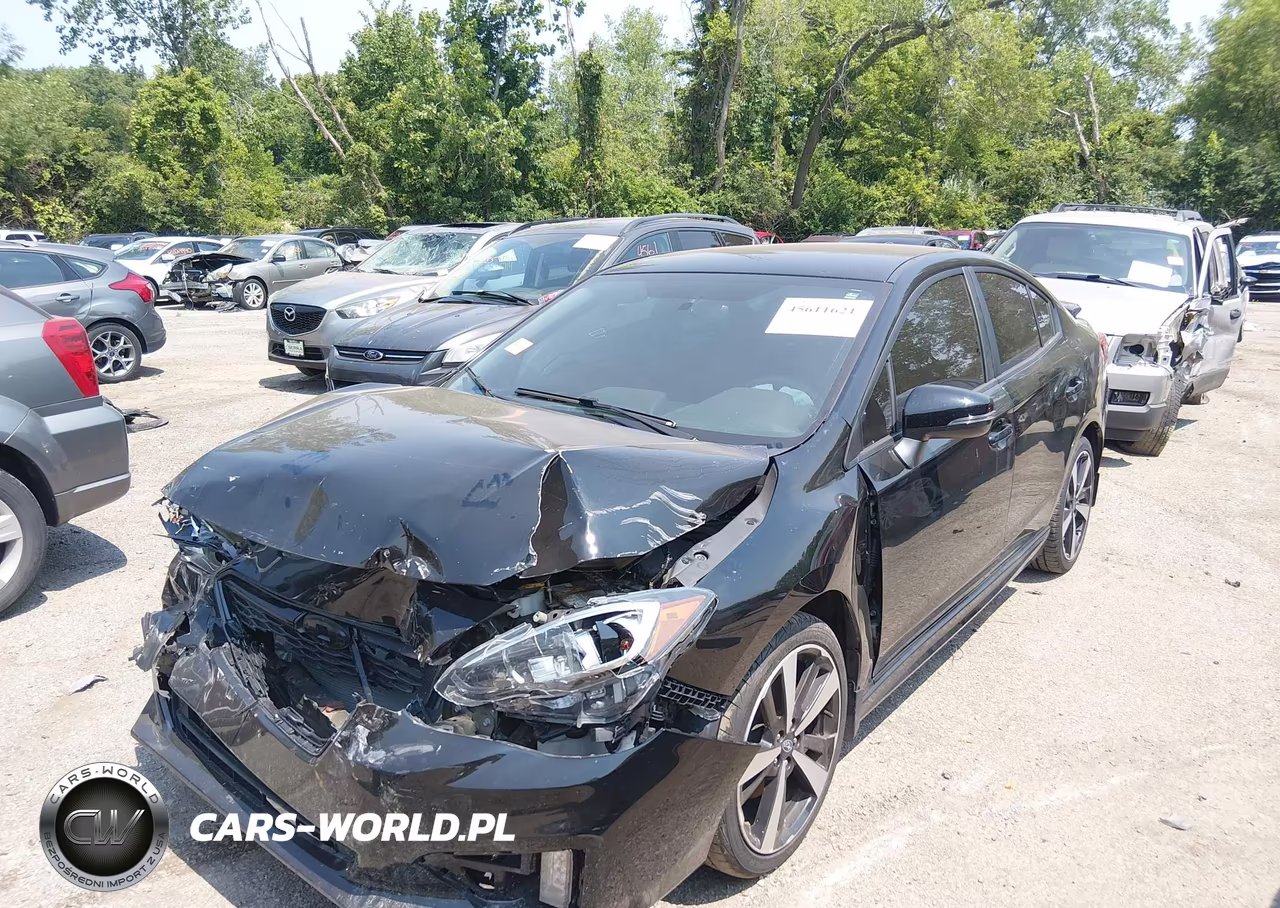 2019 Subaru Impreza 2.0I Sport VIN:4S3GKAJ65K3608793 - 2