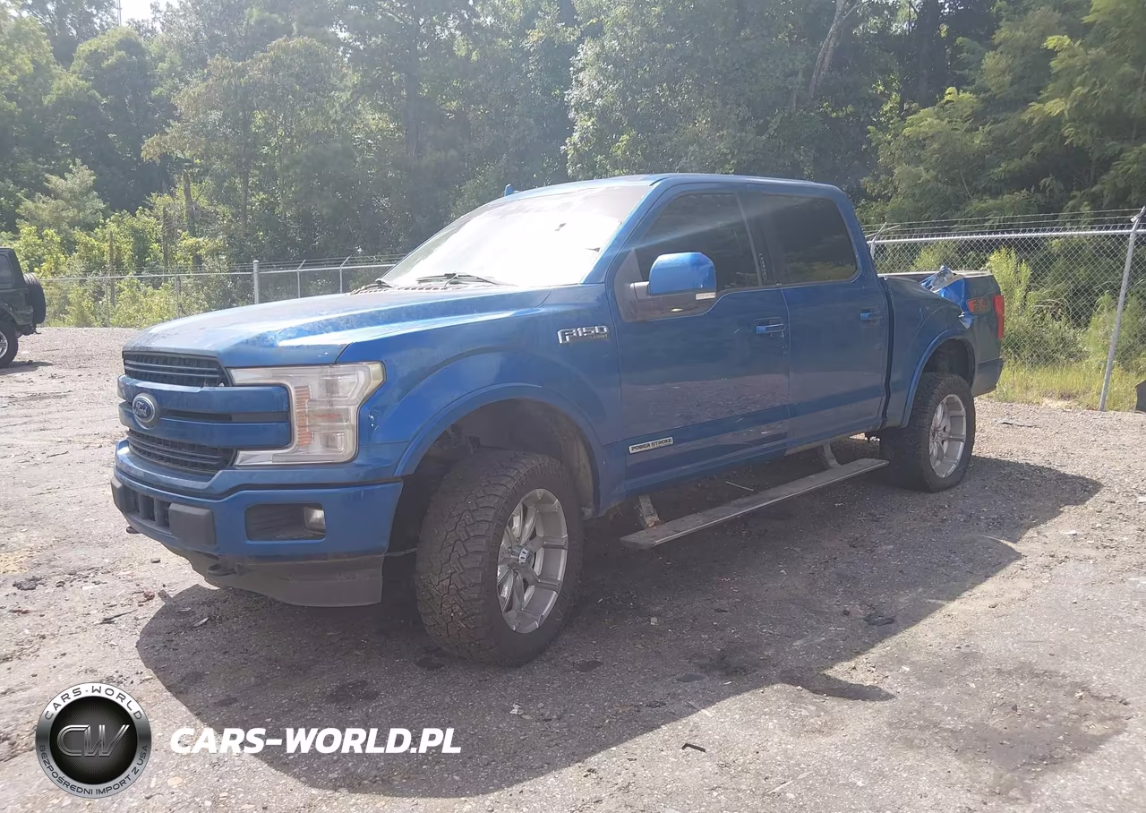 2018 Ford F-150 Lariat VIN:1FTFW1E14JFD80555 - 2