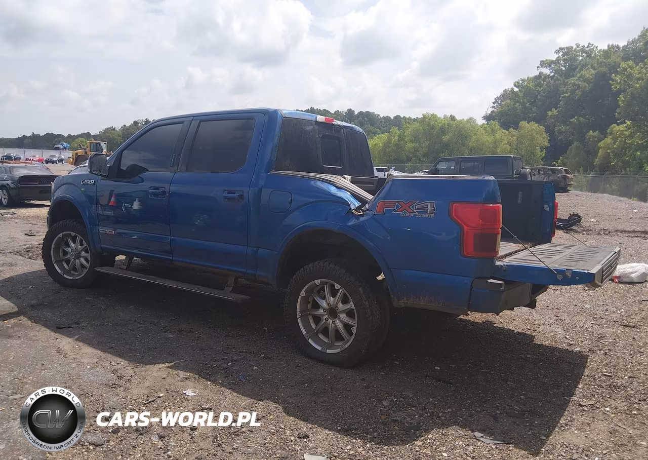 2018 Ford F-150 Lariat VIN:1FTFW1E14JFD80555 - 3