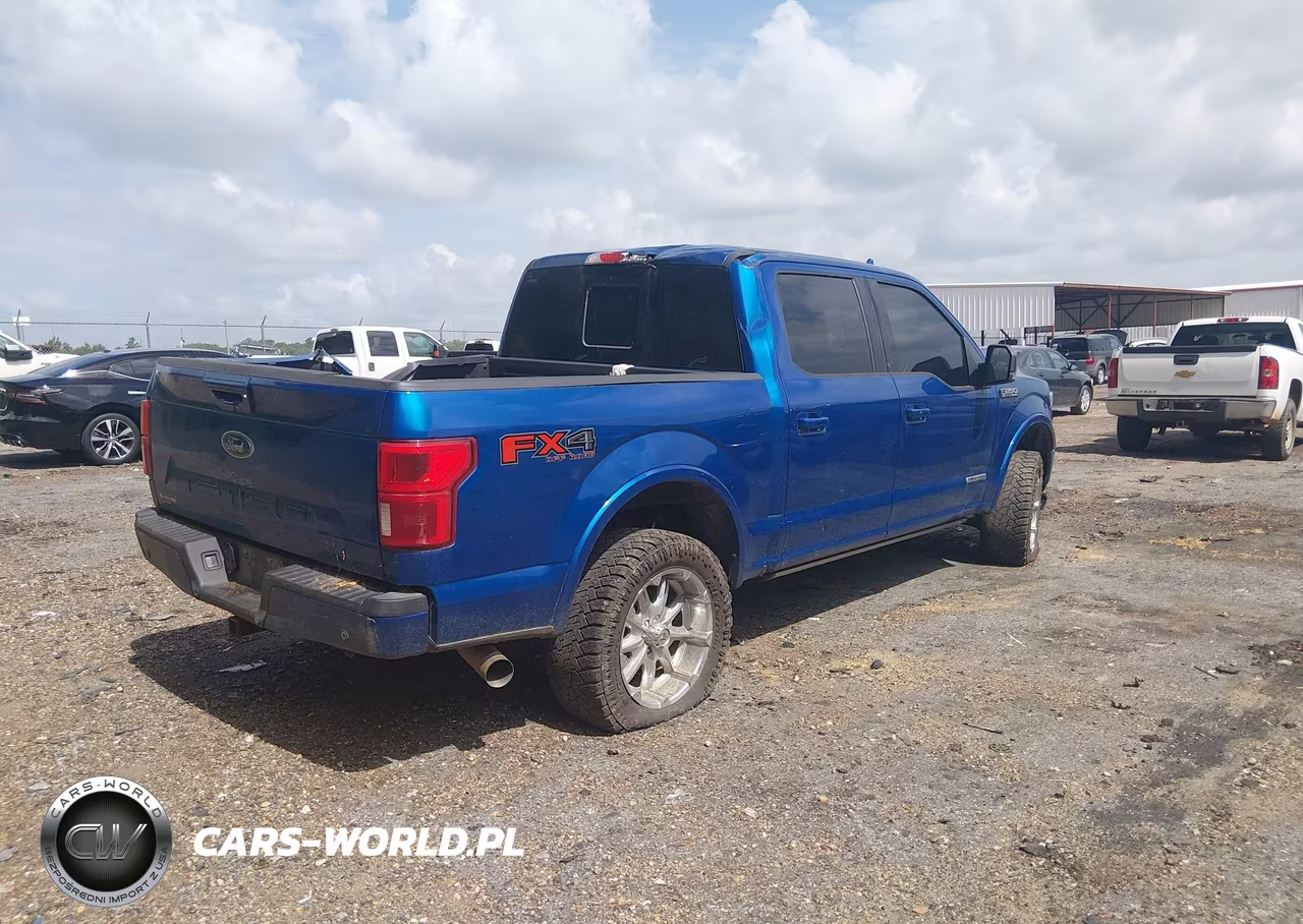 2018 Ford F-150 Lariat VIN:1FTFW1E14JFD80555 - 4