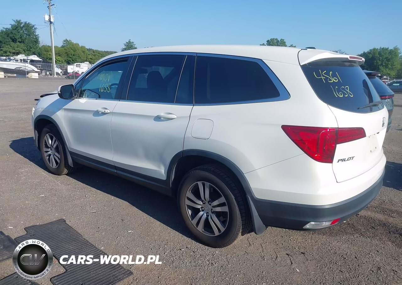 2017 Honda Pilot Ex-L VIN:5FNYF6H56HB044974 - 3
