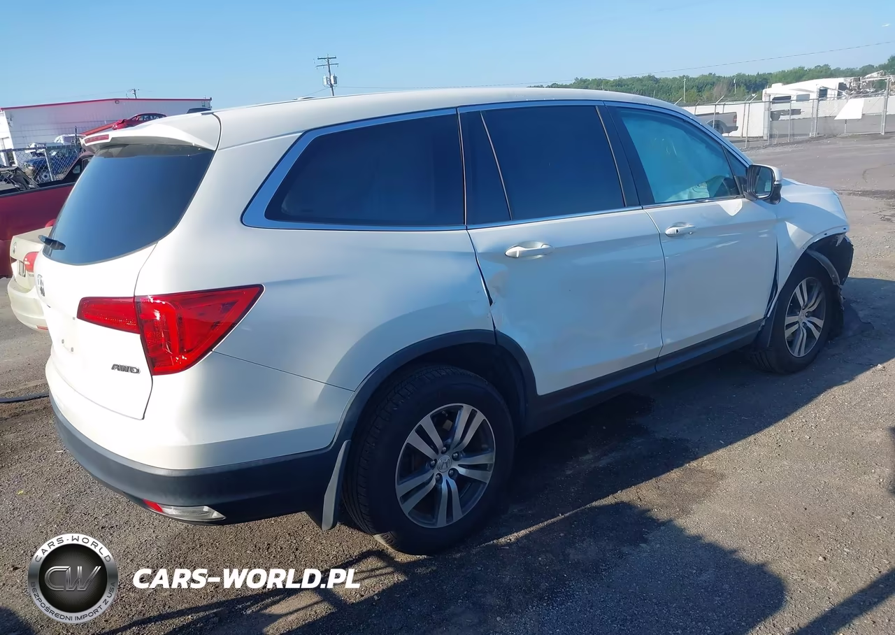 2017 Honda Pilot Ex-L VIN:5FNYF6H56HB044974 - 4