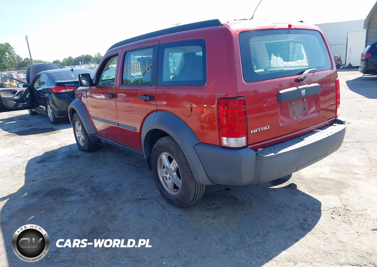 2007 Dodge Nitro Sxt VIN:1D8GT28K47W591000 - 3