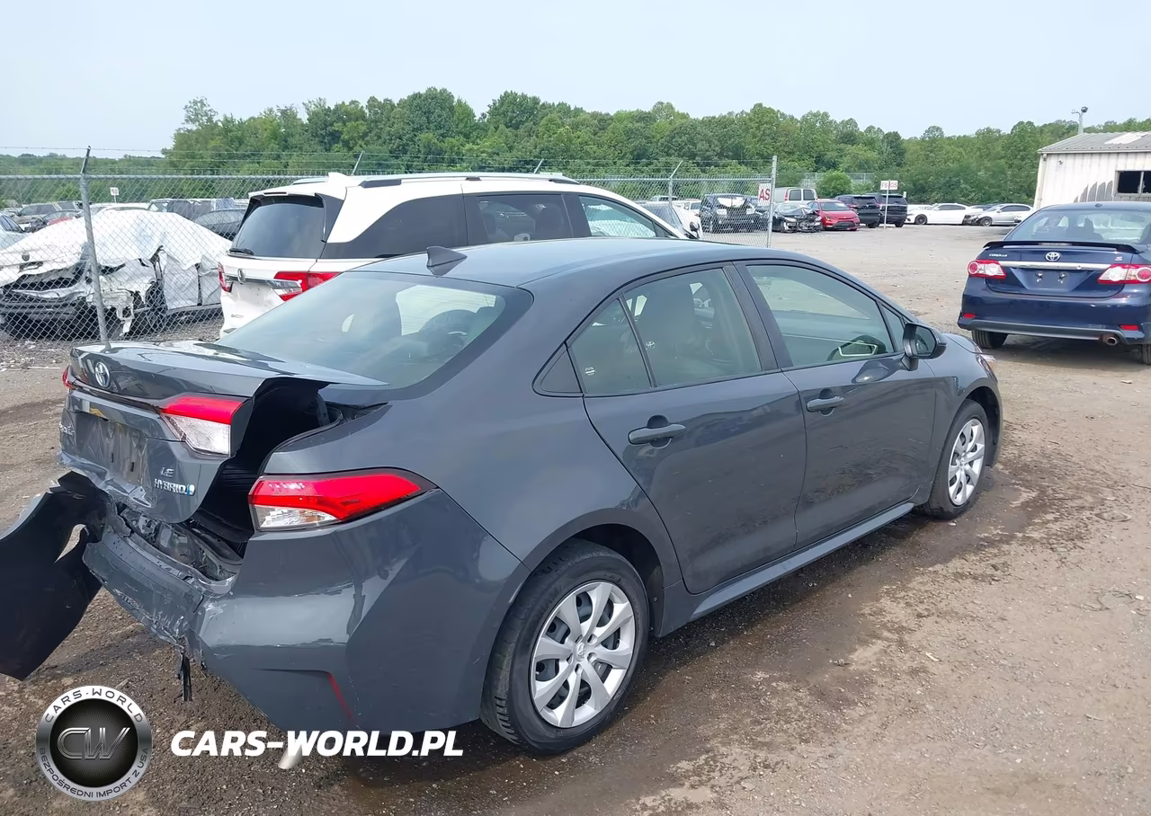 2023 Toyota Corolla Hybrid Le VIN:JTDBCMFEXP3005239 - 4