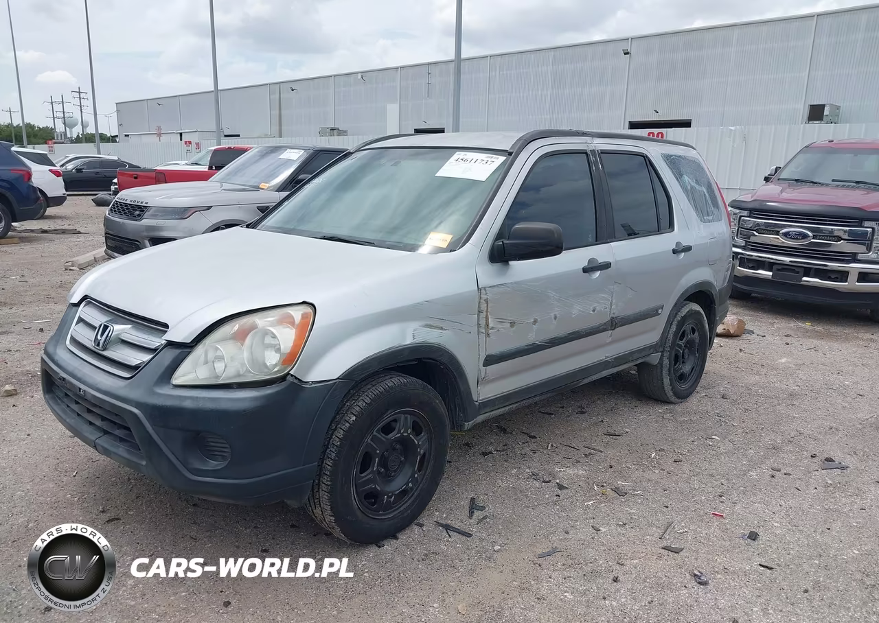 2006 Honda Cr-V Lx VIN:JHLRD685X6C001312 - 2