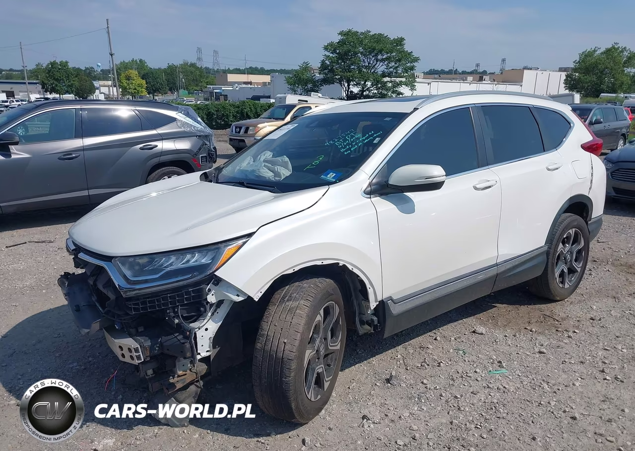 2018 Honda Cr-V Touring VIN:5J6RW2H9XJL009075 - 2