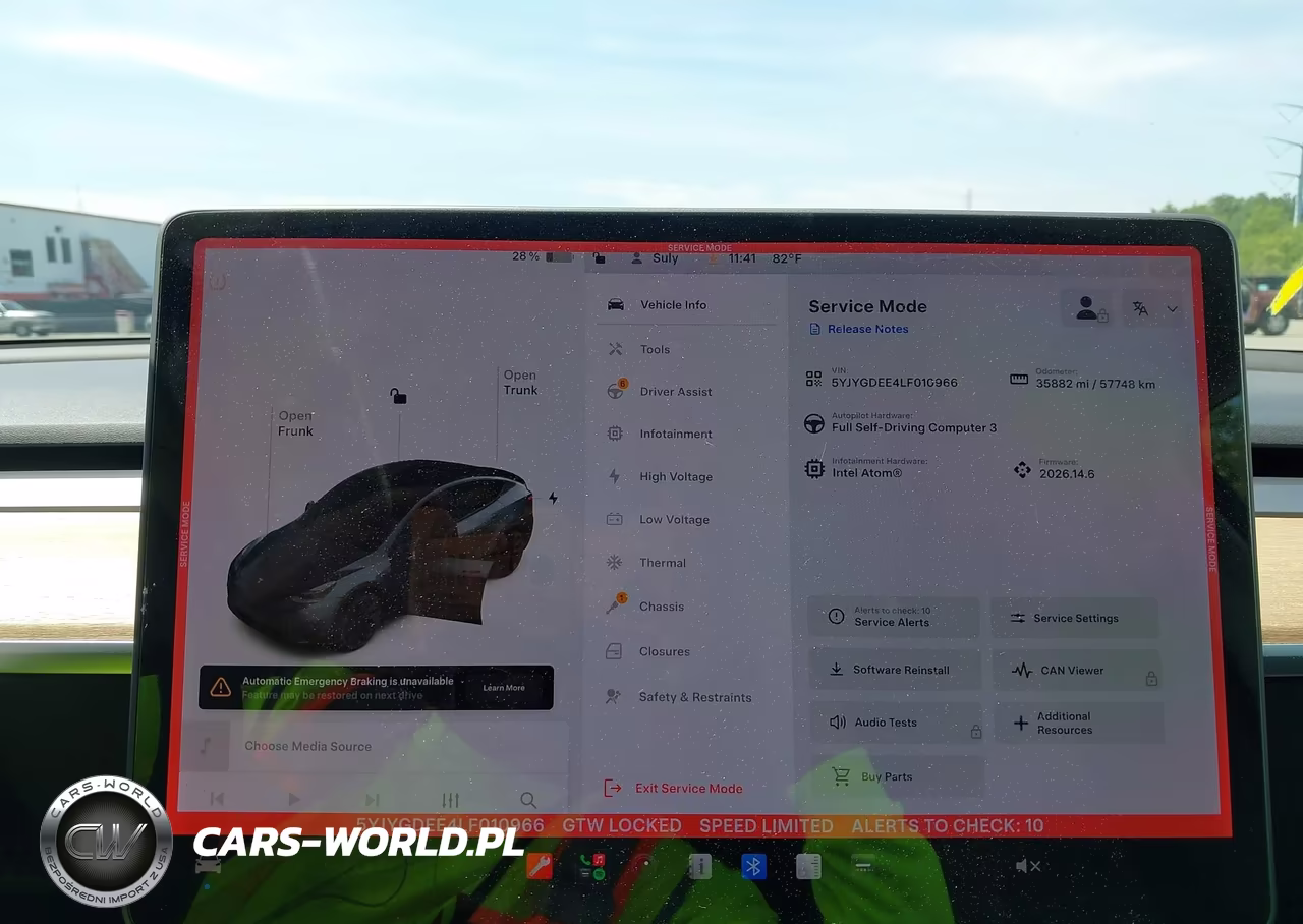 2020 Tesla Model Y Long Range Dual Motor All-Wheel Drive VIN:5YJYGDEE4LF010966 - 7