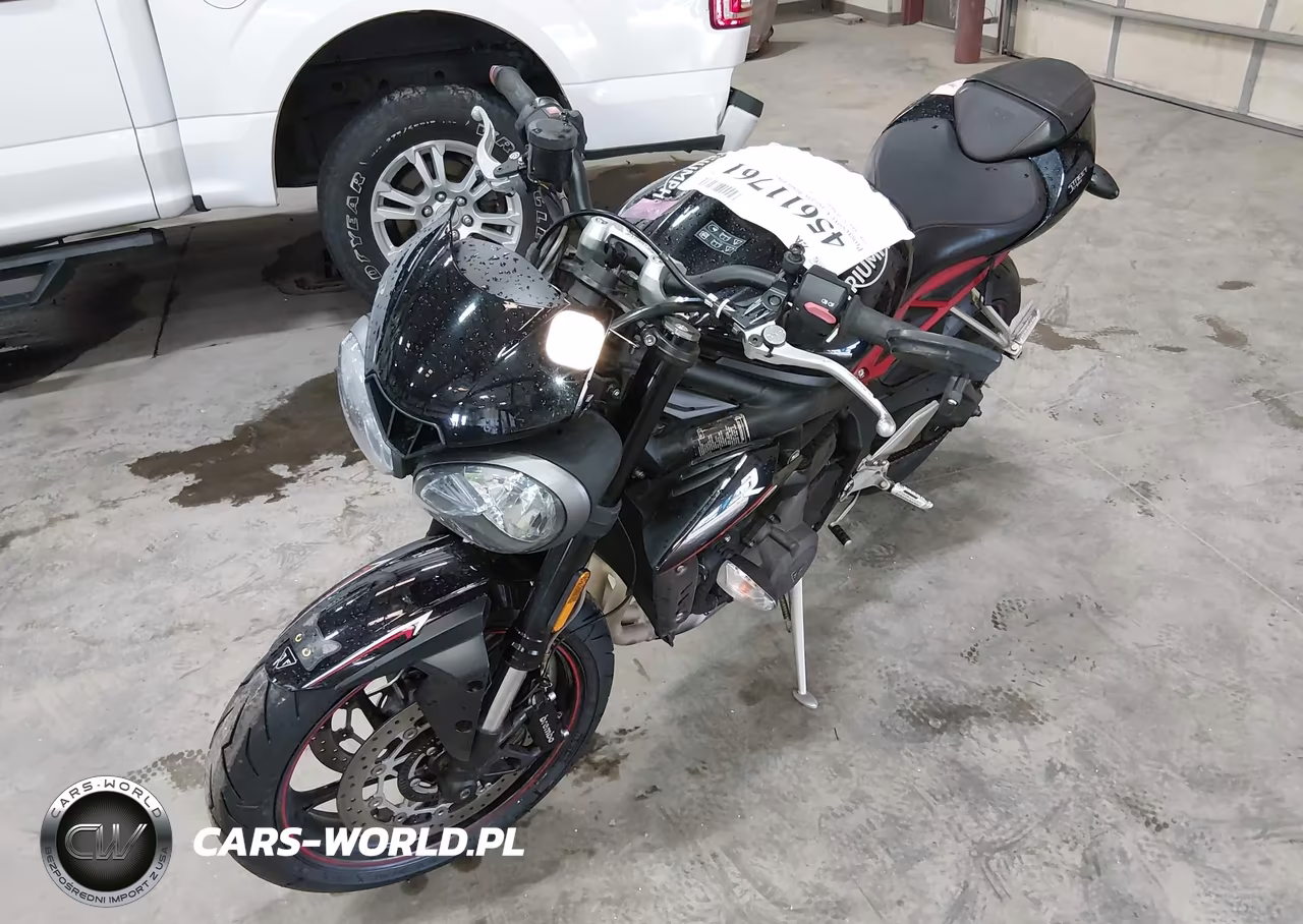 2018 Triumph Motorcycle Street Triple R VIN:SMTA414D2JT835157 - 2