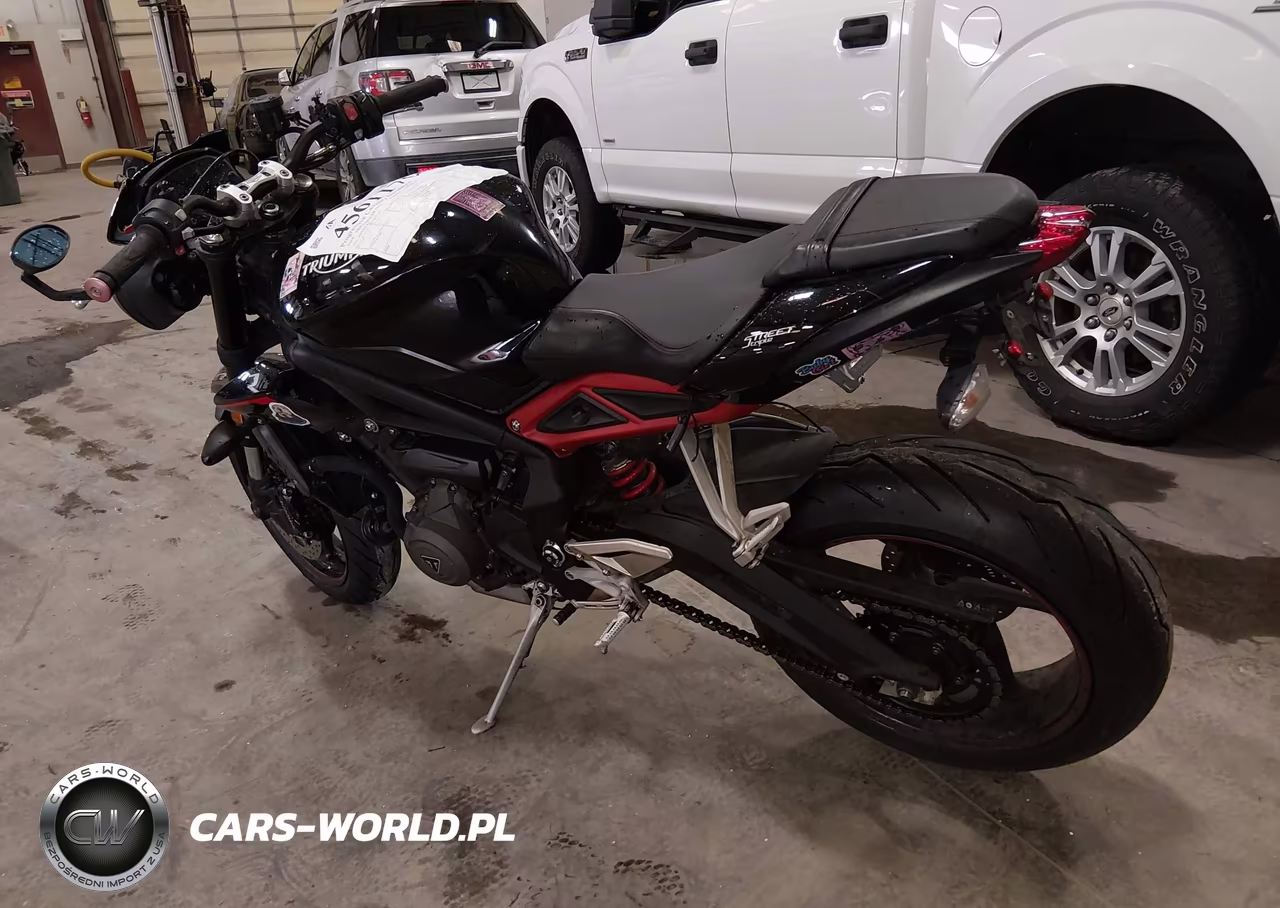 2018 Triumph Motorcycle Street Triple R VIN:SMTA414D2JT835157 - 3