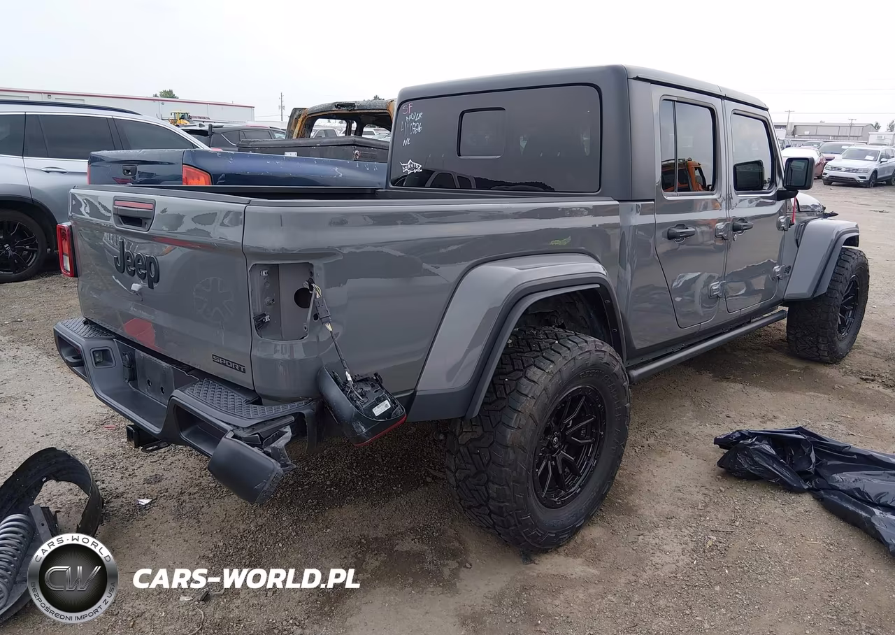 2021 Jeep Gladiator Sport S 4X4 VIN:1C6HJTAG7ML507485 - 4