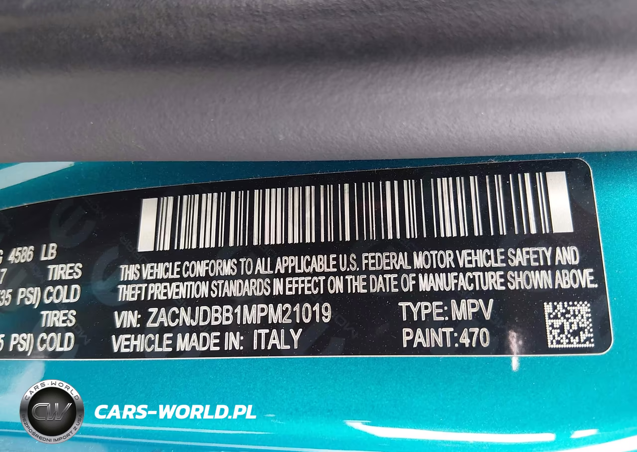 2021 Jeep Renegade Latitude 4X4 VIN:ZACNJDBB1MPM21019 - 9