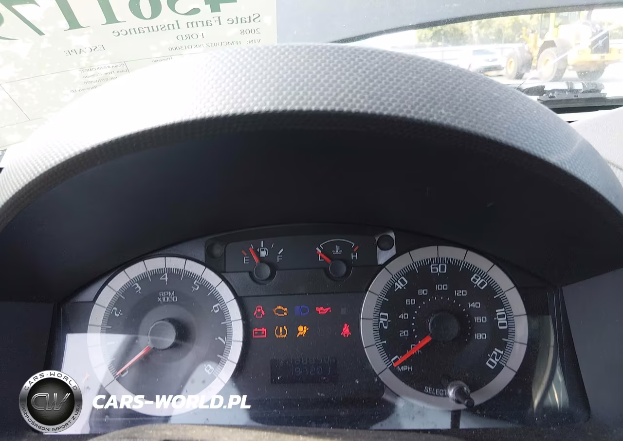 2008 Ford Escape Xlt VIN:1FMCU03Z78KD15000 - 7