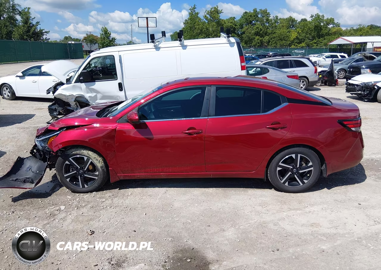2024 Nissan Sentra Sv Xtronic Cvt VIN:3N1AB8CV9RY284447 - 14