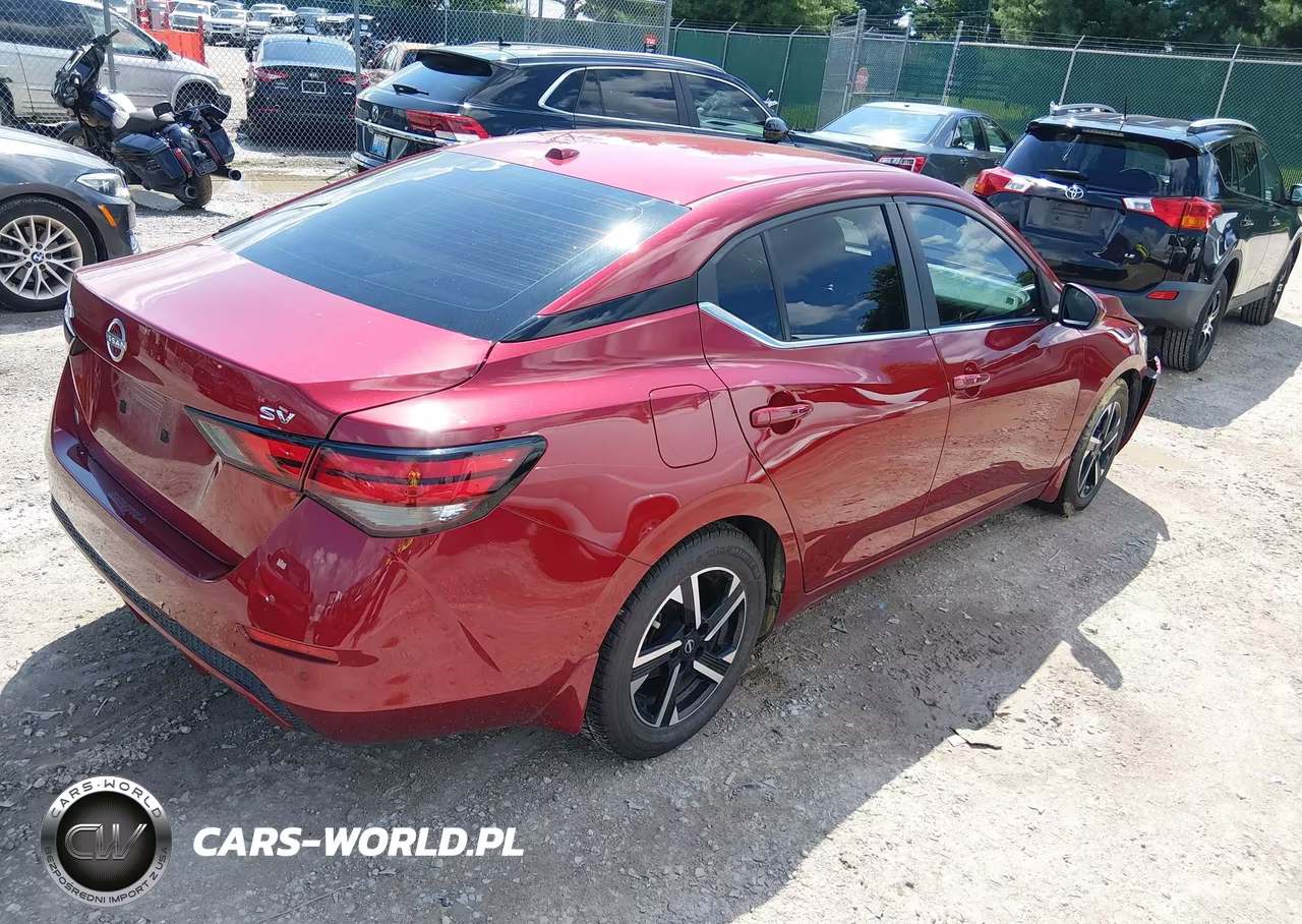 2024 Nissan Sentra Sv Xtronic Cvt VIN:3N1AB8CV9RY284447 - 4