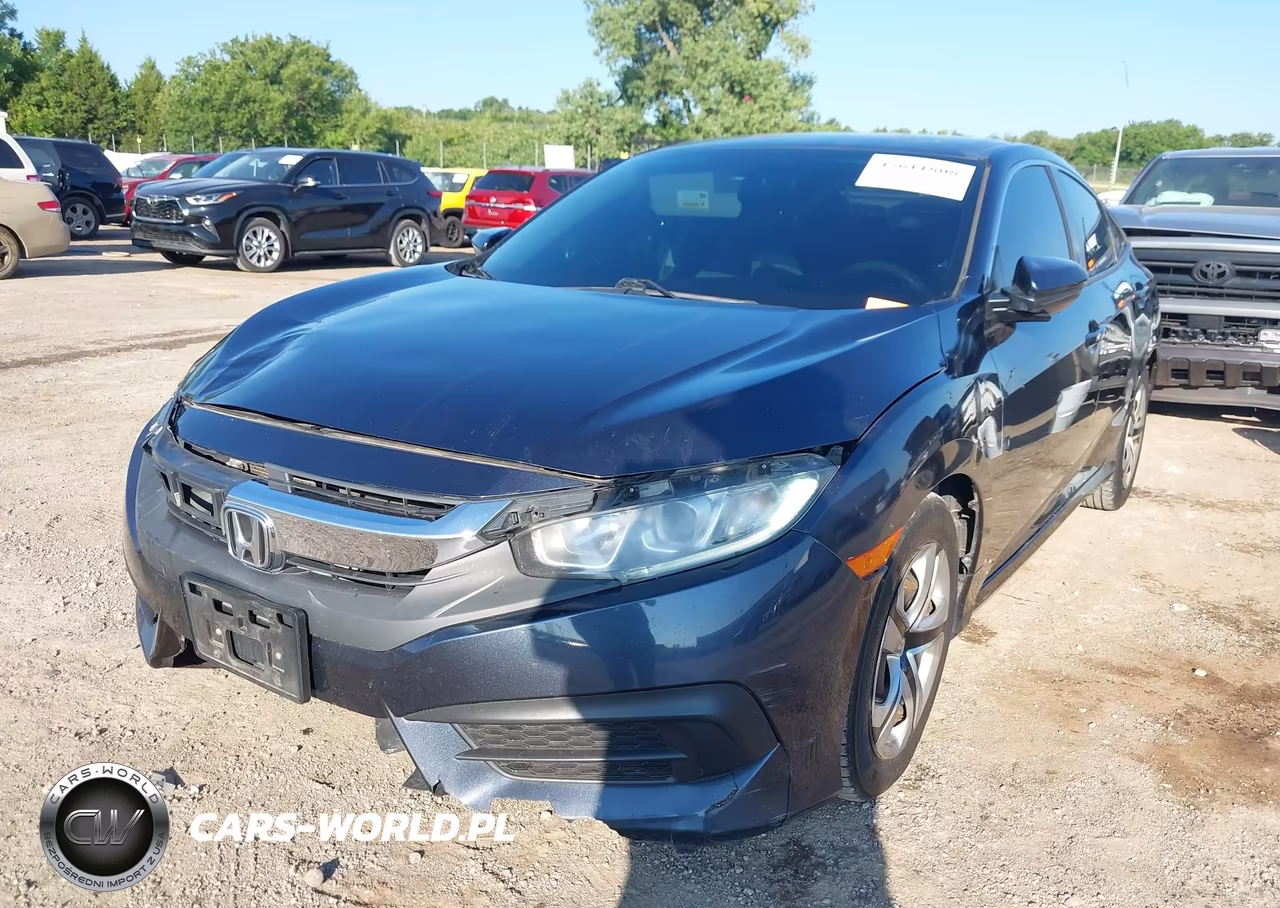 2018 Honda Civic Lx VIN:2HGFC2F57JH550083 - 2