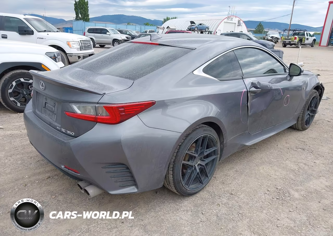 2015 Lexus Rc 350 VIN:JTHSE5BC3F5000583 - 4