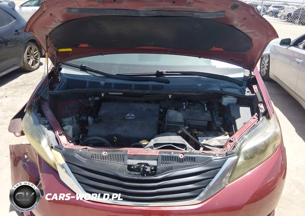 2013 Toyota Sienna L V6 7 Passenger VIN:5TDZK3DC0DS280271 - 10