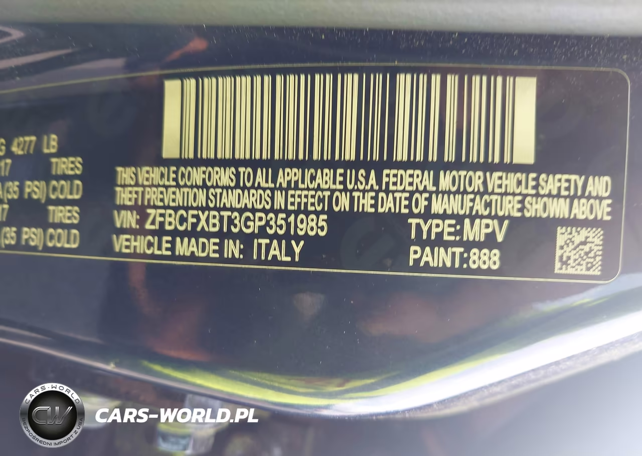 2016 Fiat 500X Easy VIN:ZFBCFXBT3GP351985 - 9