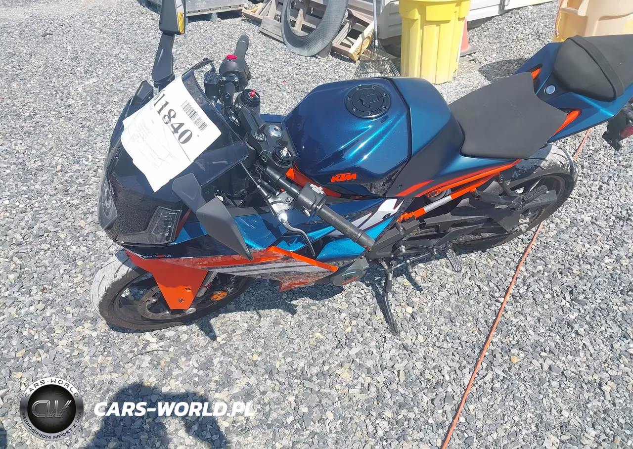 2024 Ktm 390 Rc VIN:MD2JYJ404RN210317 - 2