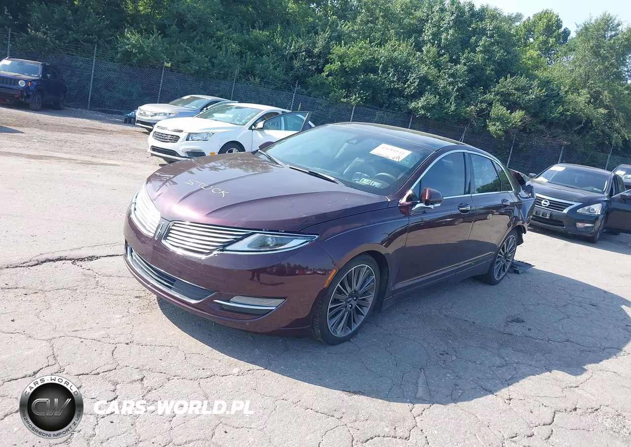 2013 Lincoln Mkz VIN:3LN6L2J92DR827932 - 2