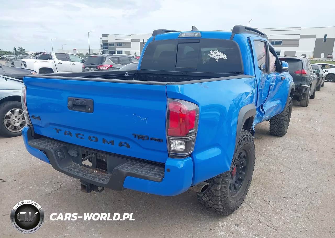 2019 Toyota Tacoma Trd Pro VIN:5TFCZ5ANXKX182343 - 4