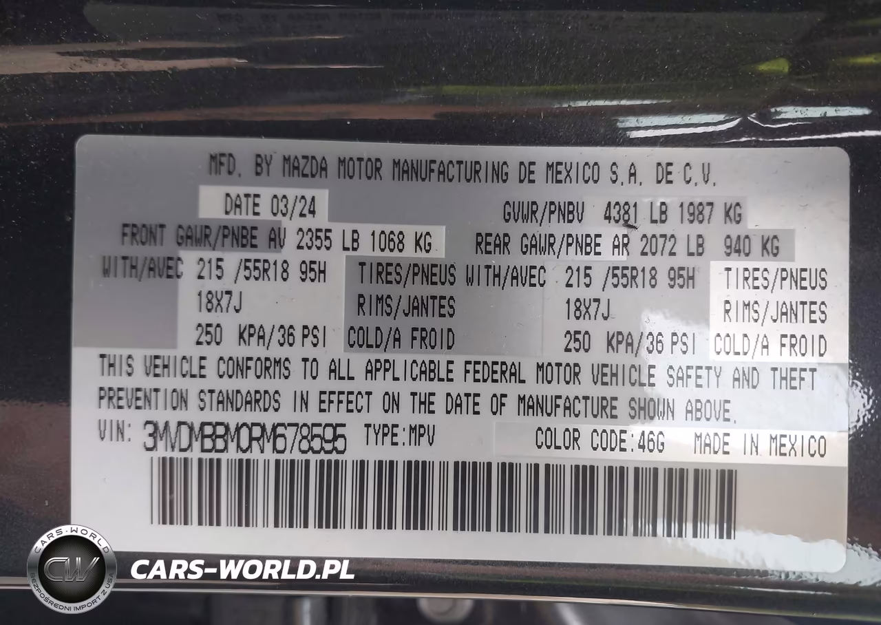 2024 Mazda Cx-30 2.5 S Select Sport VIN:3MVDMBBM0RM678595 - 9