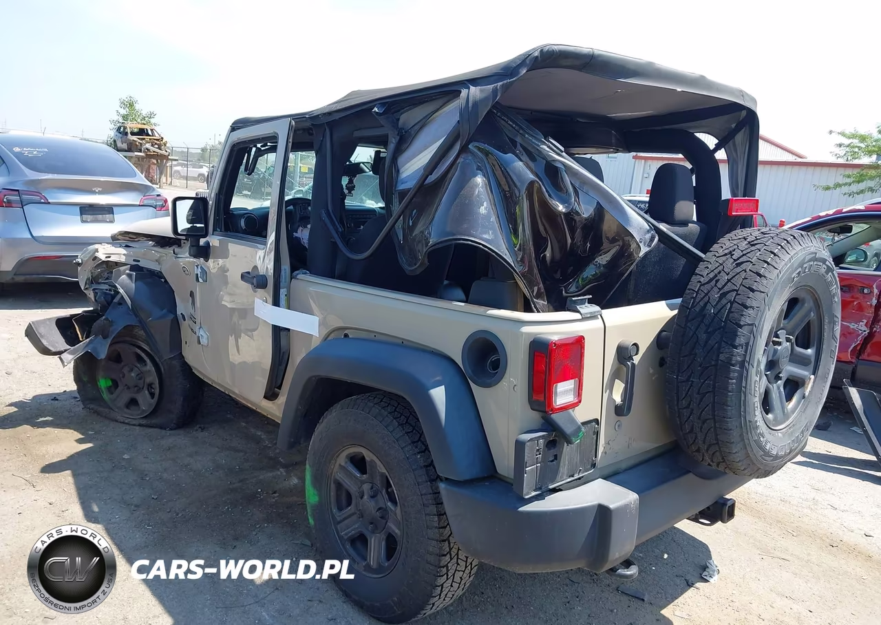 2016 Jeep Wrangler Sport VIN:1C4AJWAG5GL313716 - 3