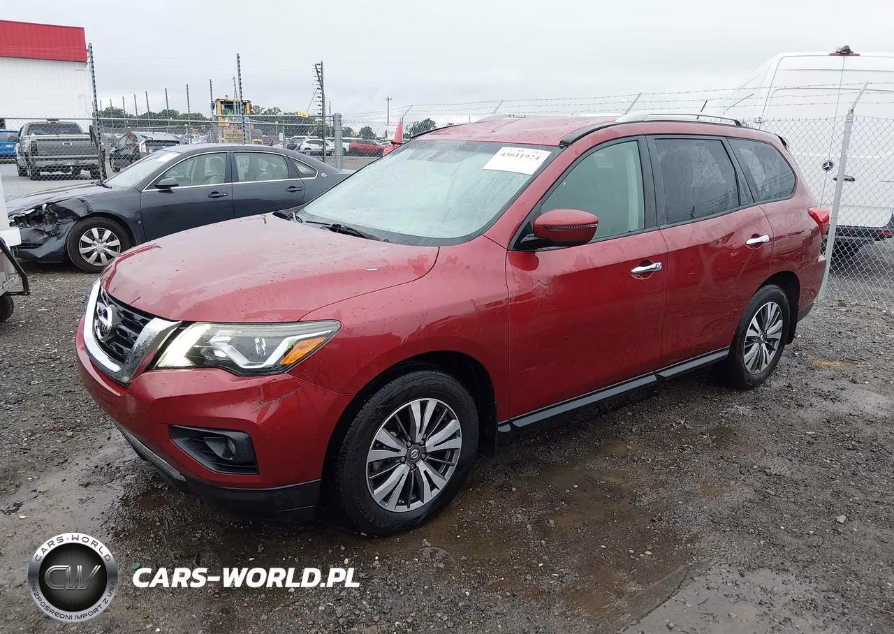 2017 Nissan Pathfinder Sv VIN:5N1DR2MN2HC912286 - 2