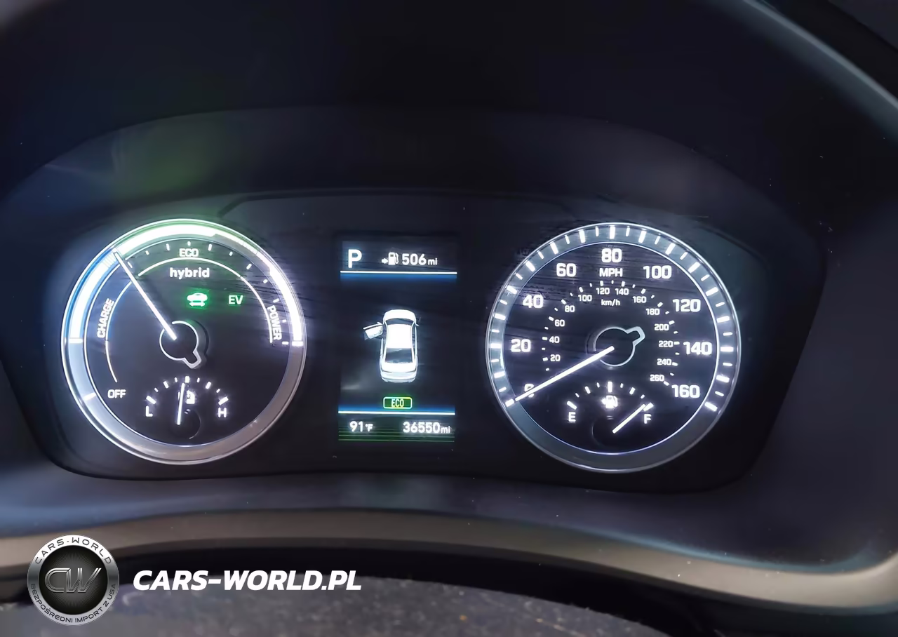 2018 Hyundai Sonata Hybrid Se VIN:KMHE24L33JA083752 - 7
