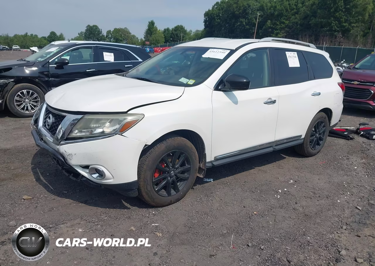 2014 Nissan Pathfinder Sl VIN:5N1AR2MM2EC687972 - 2
