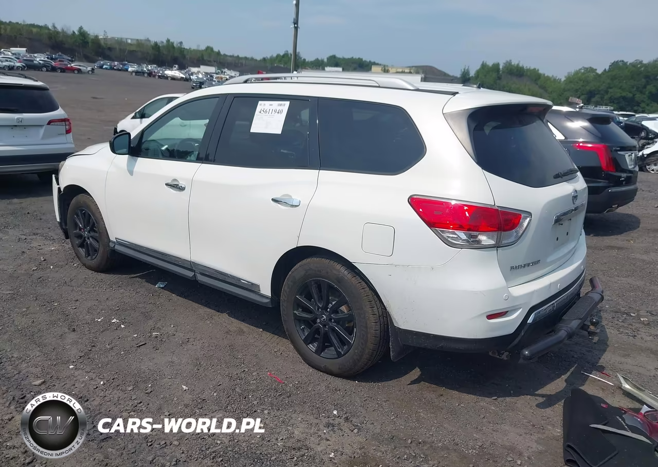 2014 Nissan Pathfinder Sl VIN:5N1AR2MM2EC687972 - 3