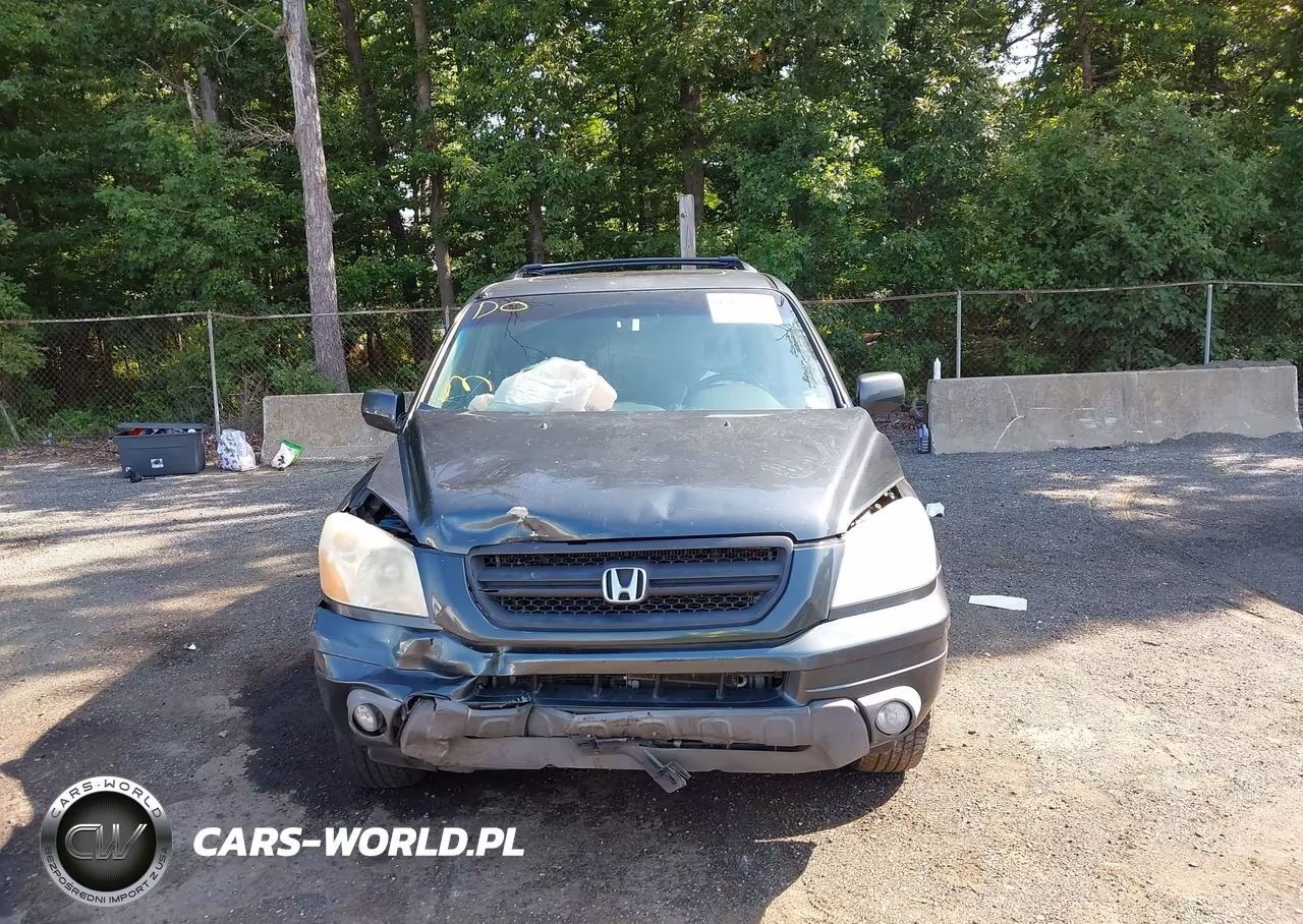 2005 Honda Pilot Ex-L VIN:5FNYF18655B050613 - 12