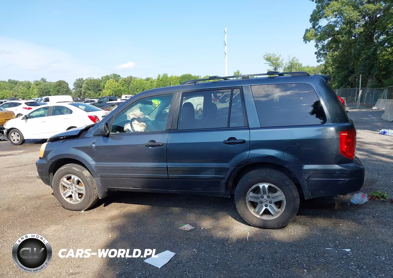 2005 Honda Pilot Ex-L VIN:5FNYF18655B050613 - 14